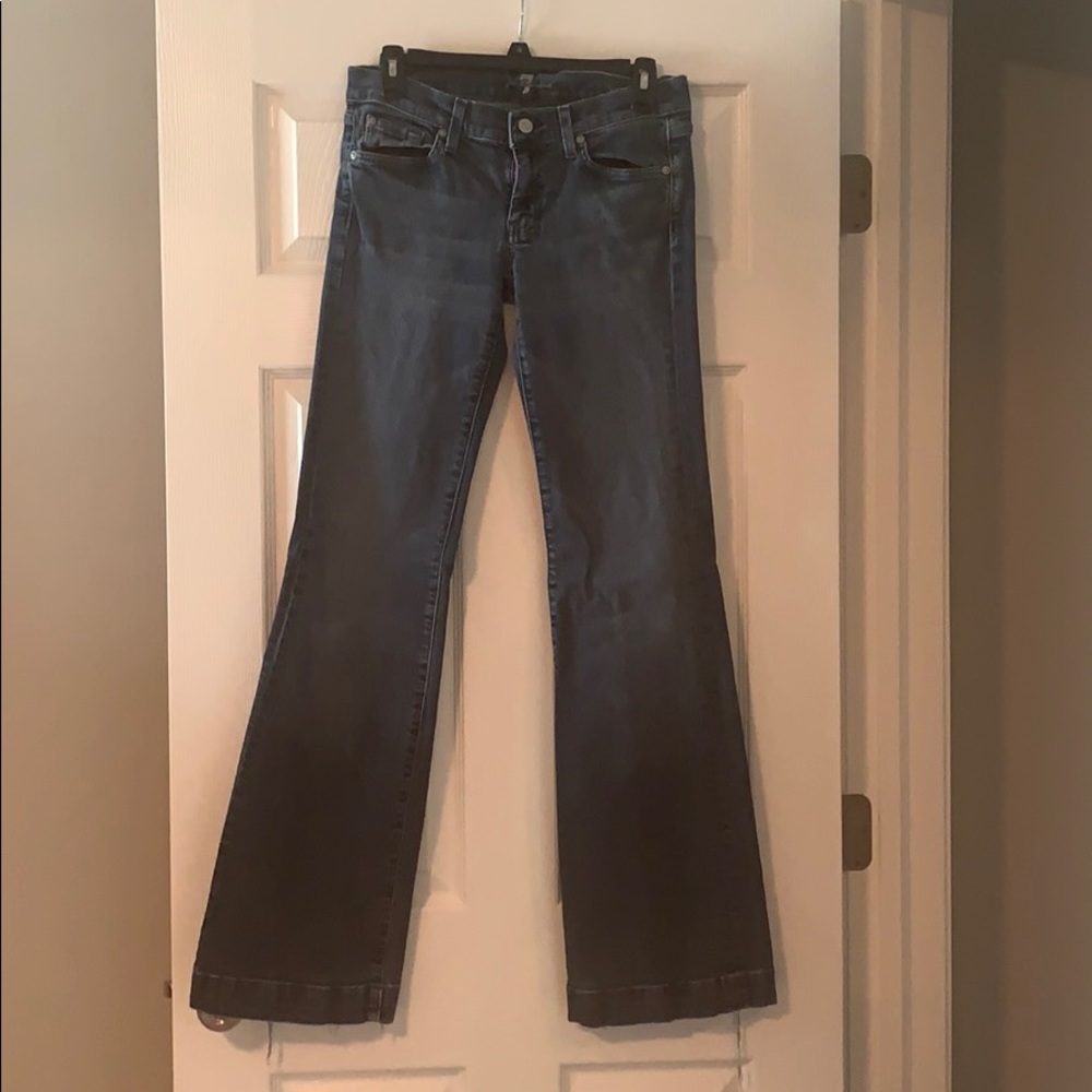 Slightly frayed bottoms